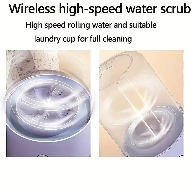 Lavadora Portátil Inalámbrica Recargable